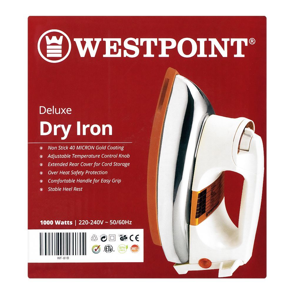 WestPoint Dry Iron WF-81B