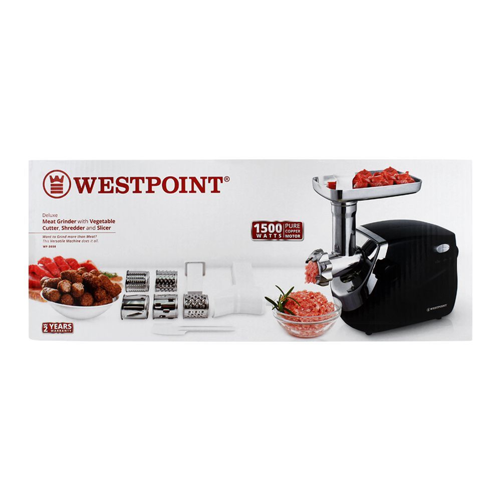 WestPoint Meat Grinder with Vegetable Cutter WF-3050