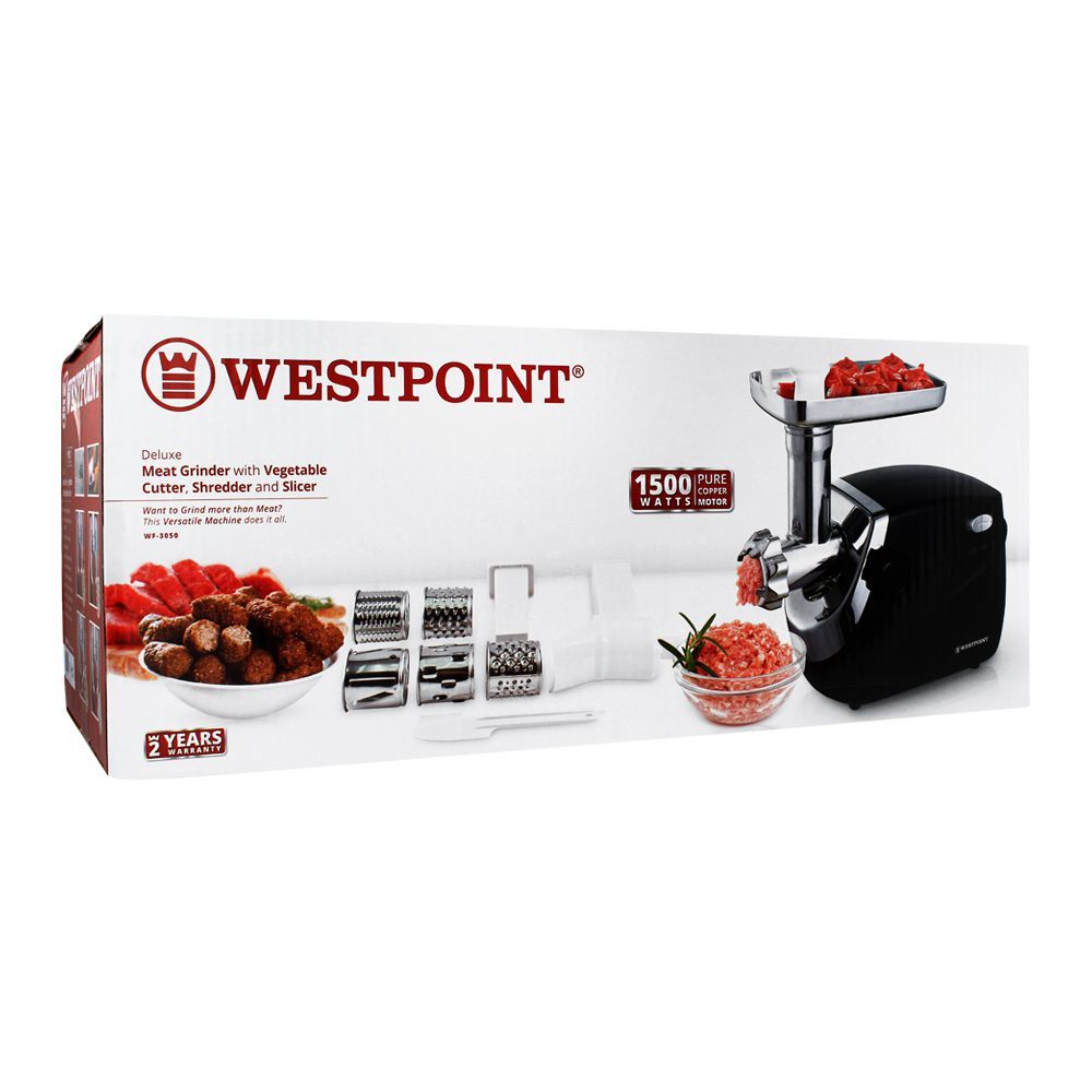 WestPoint Meat Grinder with Vegetable Cutter WF-3050