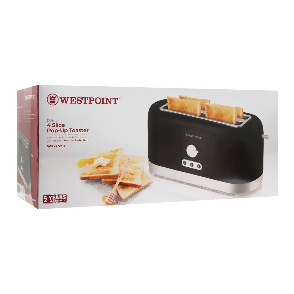 WestPoint 4 Slice Pop-Up Toaster WF-2528