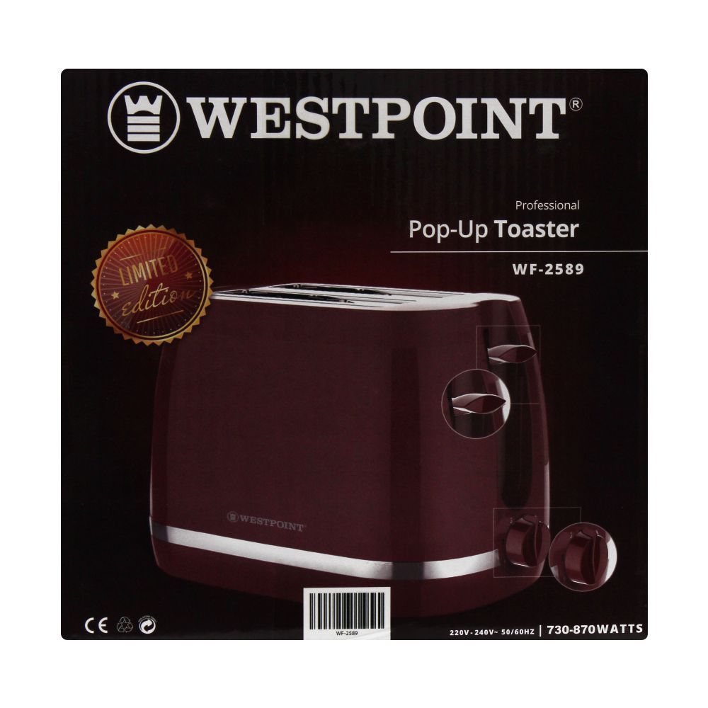 WestPoint Pop-Up Toaster WF-2589 | 2 Slicer