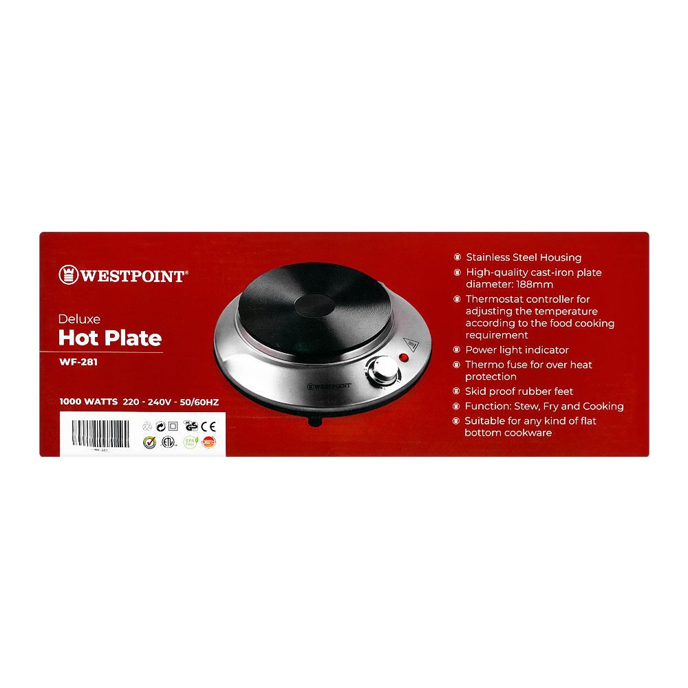 WestPoint Hot Plate WF-281