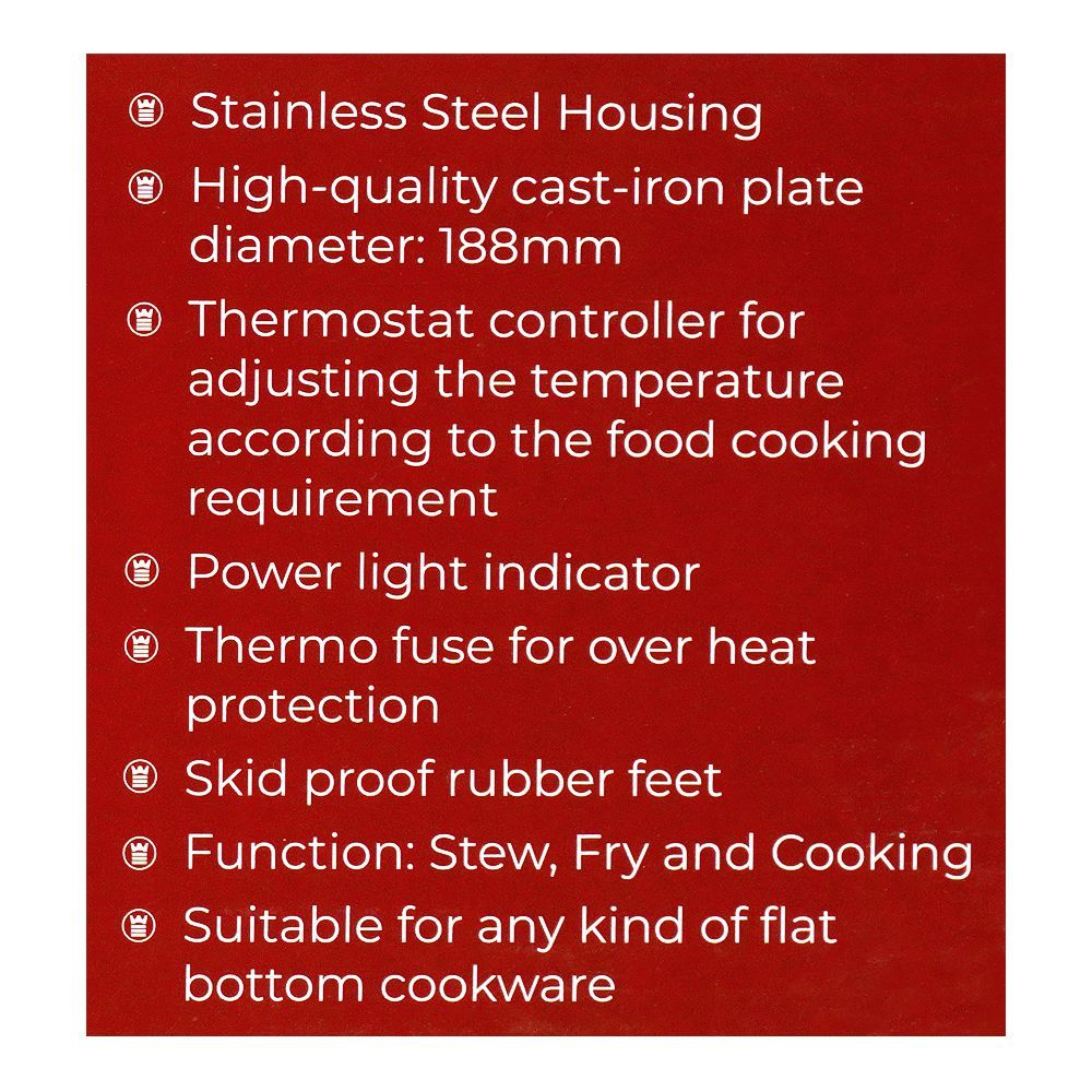 WestPoint Hot Plate WF-281