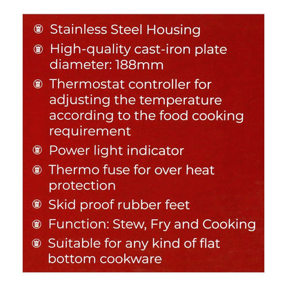 WestPoint Hot Plate WF-281