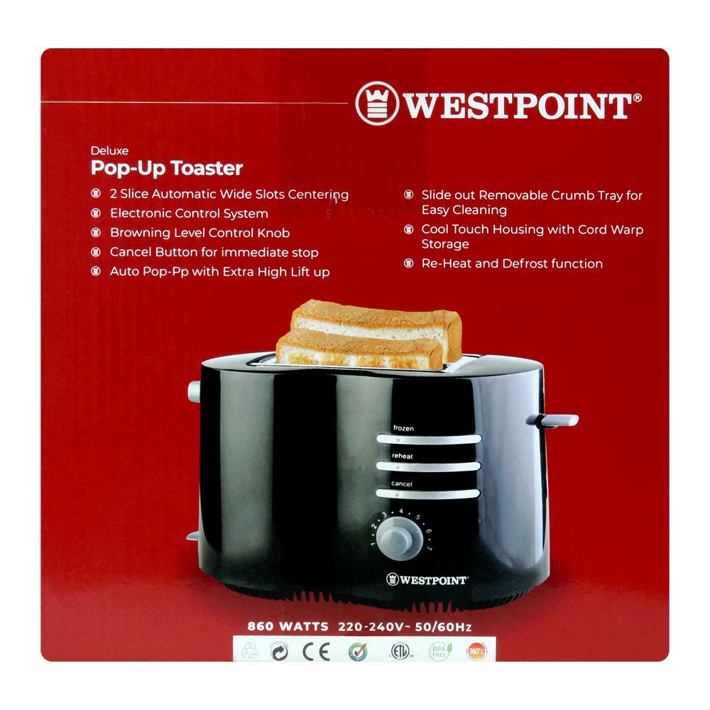 WestPoint Pop-Up Toaster WF-2542 | 2 Slicer