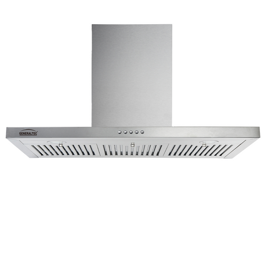 Generaltec Kitchen Hoods with 2-layer baffle filter GH90P2SS-BF4