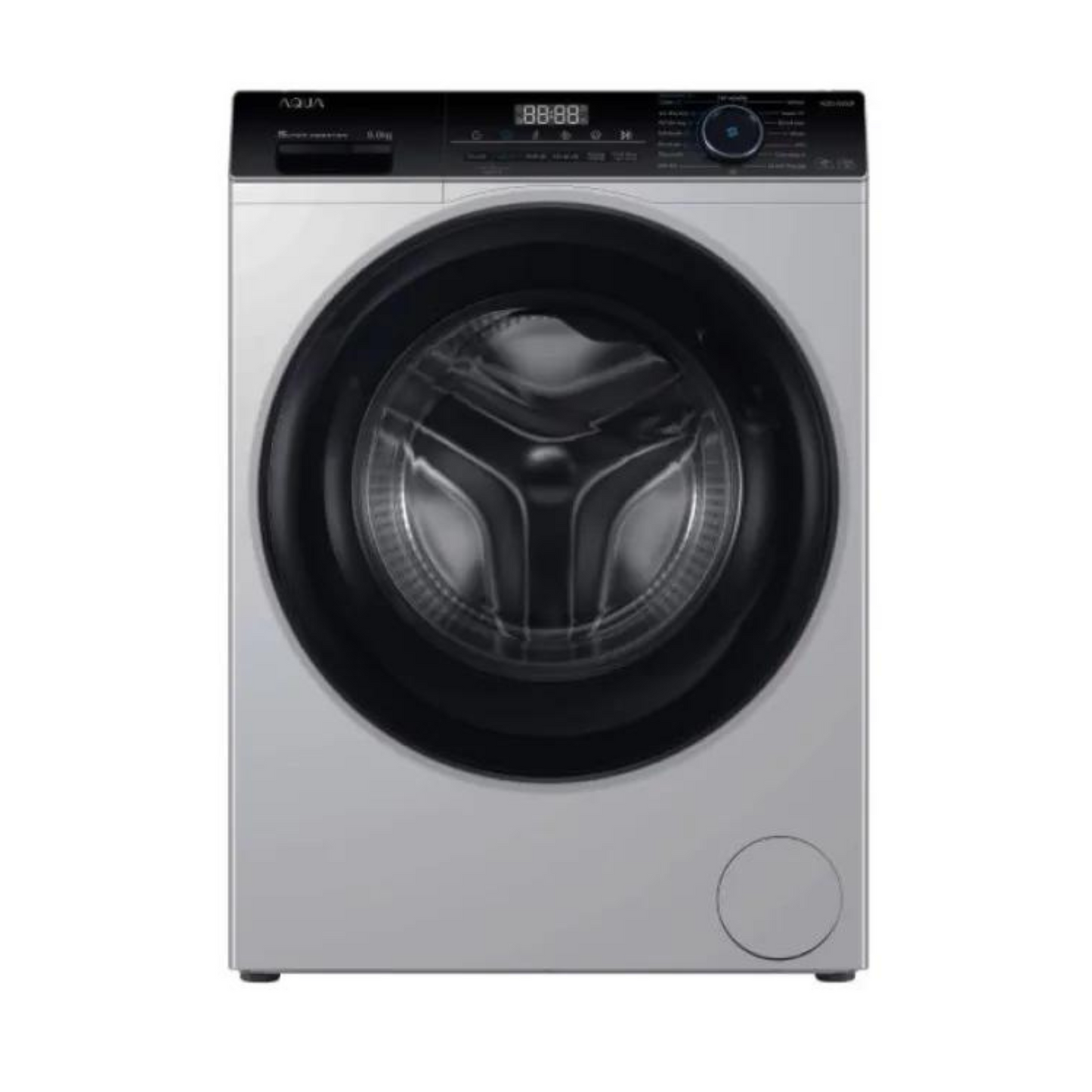 Haier 80-12929S3 Fully Automatic Front Loading Washing Machine 8 Kg – Sleek Design and Efficient Cleaning at Aftab Centre






