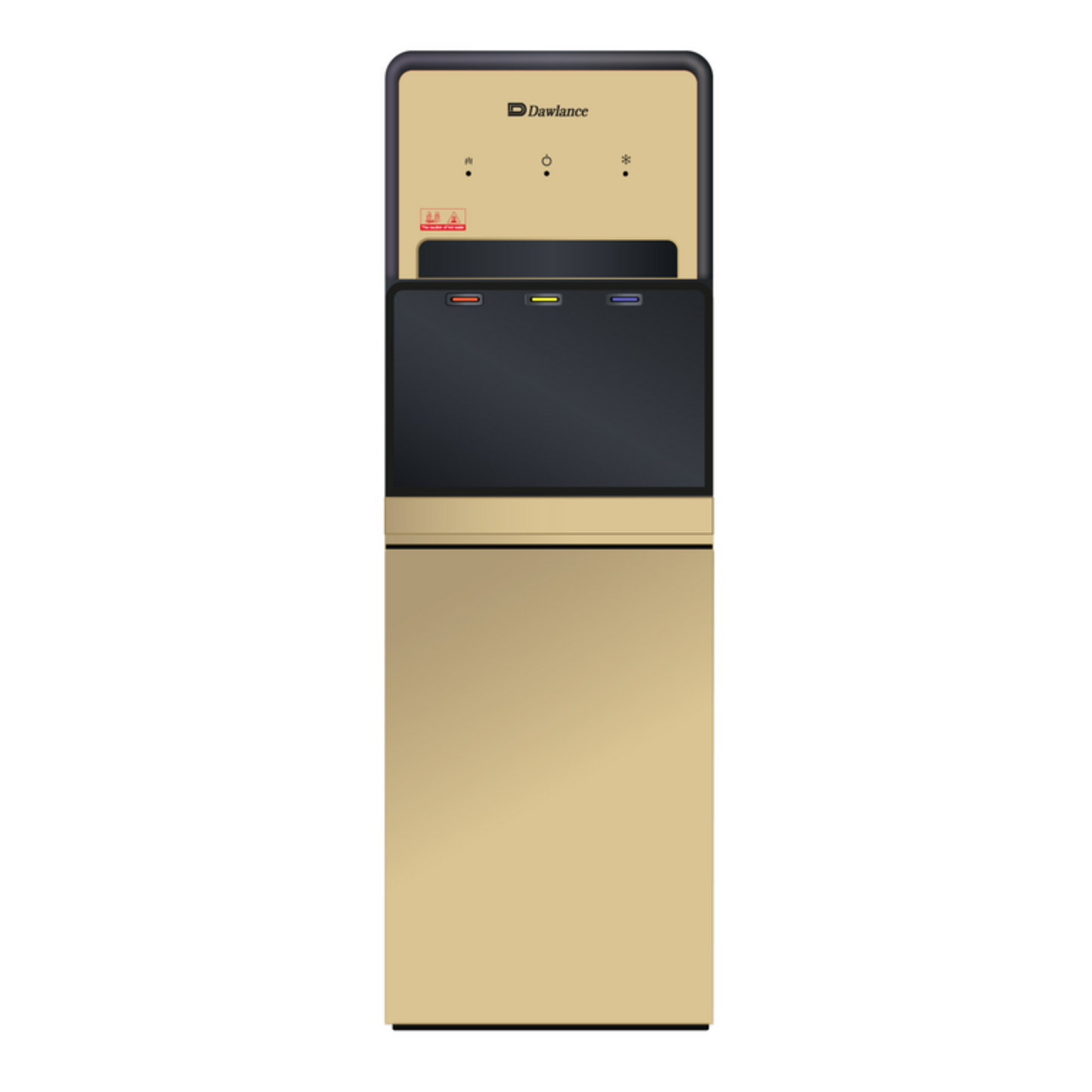 Dawlance Water Dispenser 1060 Champagne With Refrigerator | 3 Years Brand Warranty