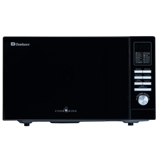 Dawlance 128 G Black Grilling Microwave Oven - 28L, 900W Power