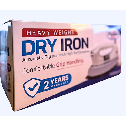 Fast Dry Iron | Heavy weight | 2 Years Warranty