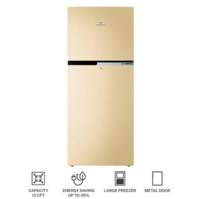 Dawlance 9178 LF E-Chrome Metallic Gold | 14 Cubic | 12 Years Warranty