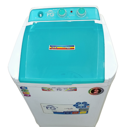 FG 800 Washing Machine Powerful Cooper Motor, Super Big Washing Capacity, Rat Guard Baseplate, Save 40%  Energy, Save Detergent | Best Prices at New Aftab Center