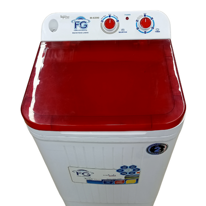 FG 6200 Washing Machine Save 40% Energy, Big Power System Technology, Super Big Washing Capacity, Powerful Cooper Motor, Rat Guard Baseplate, Save Detergent | Great Deals at New Aftab Center