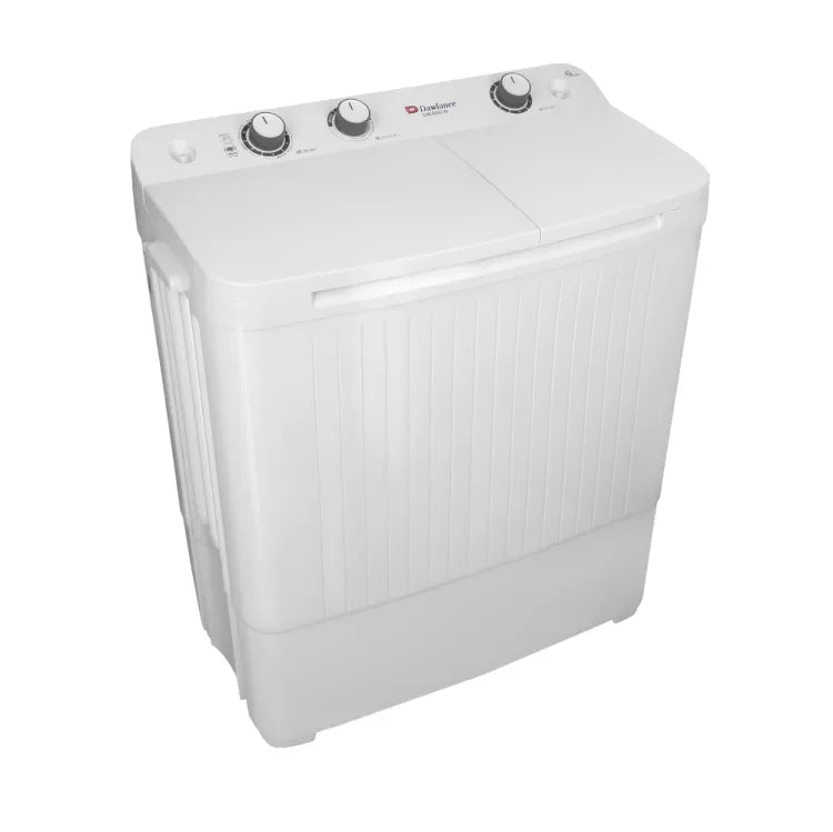 DW 6550 Twin Tub Washing Machine Semi Automatic | White | 8 kg | Official Dawlance Partner