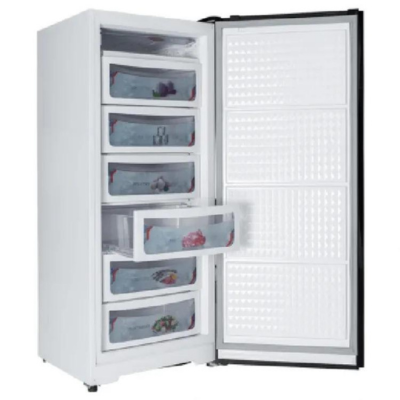 Dawlance 1035-WB  Inverter Vertical Freezer 12CFT  -   Glass Door  -  12 Years Warranty