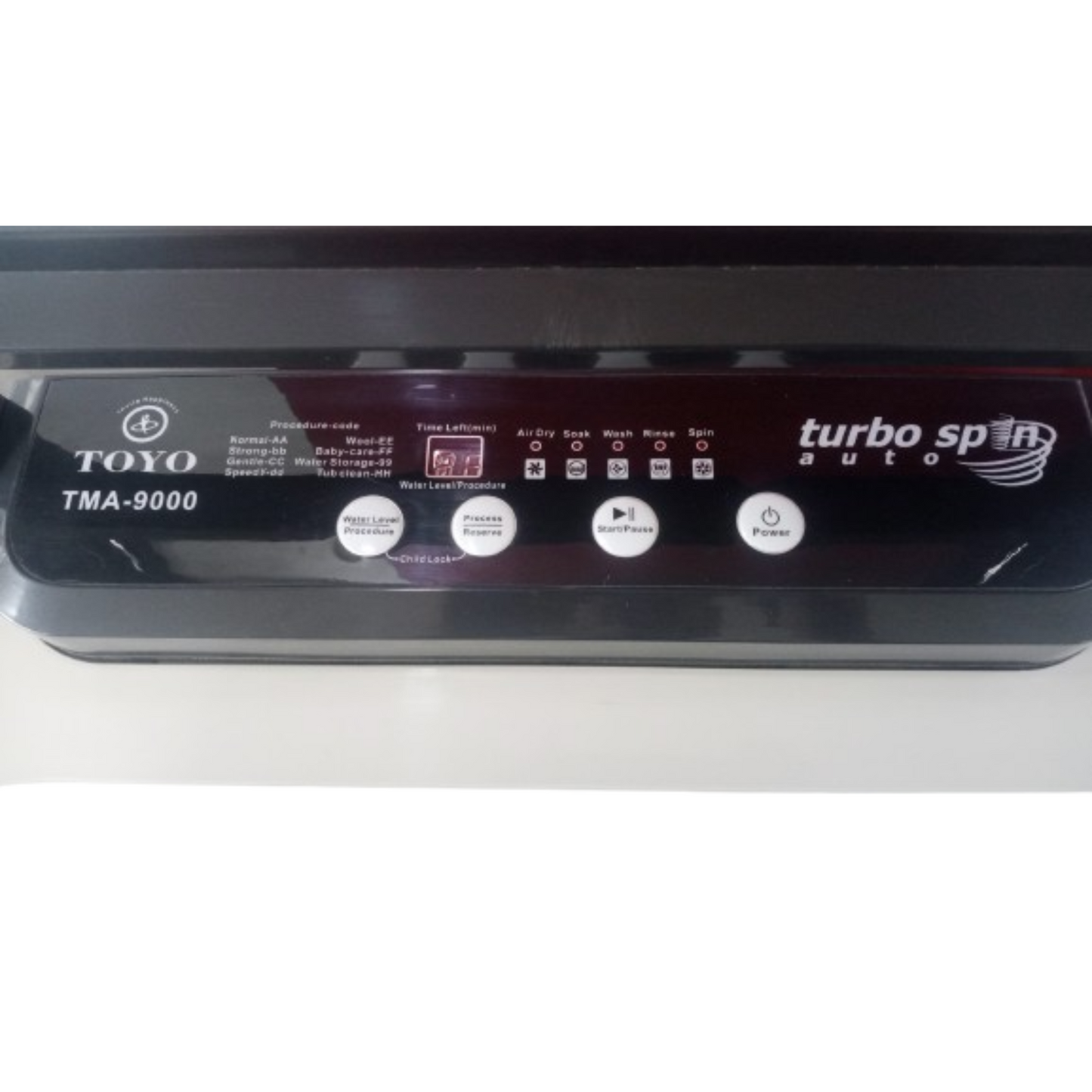 TOYO 9 Kg TMA-9000  Top Load Automatic Washing machine | up-to 10 years warranty | buy original from new aftab center