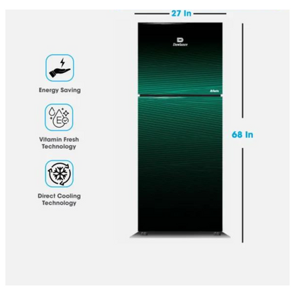 Dawlance 9193 LF Avante 18 Cubic Feet Refrigerator LVS Technology, Voltage 230 (V) | 12 Years Warranty