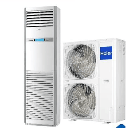 Haier HPU-48CEO3/T-01 4 Ton Non-Inverter Floor Standing Cabinet AC Remote Control Refrigerant R410A