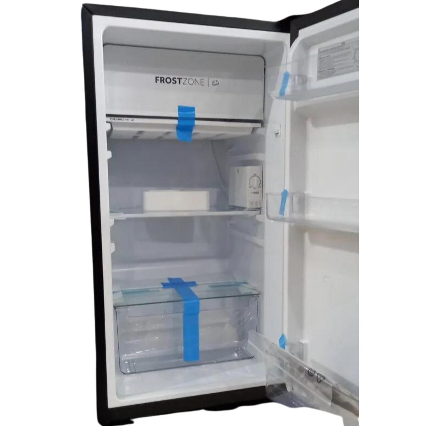 Haier HRF 136B Single door Refrigerator 4 Cubic Black - High Efficiency - Lower Noise - Energy Saving