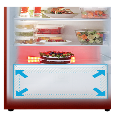 Dawlance 9140 WB Avante 8 Cubic Feet Refrigerator Touch Display, Voltage 230 (V) | Available in Multi colors