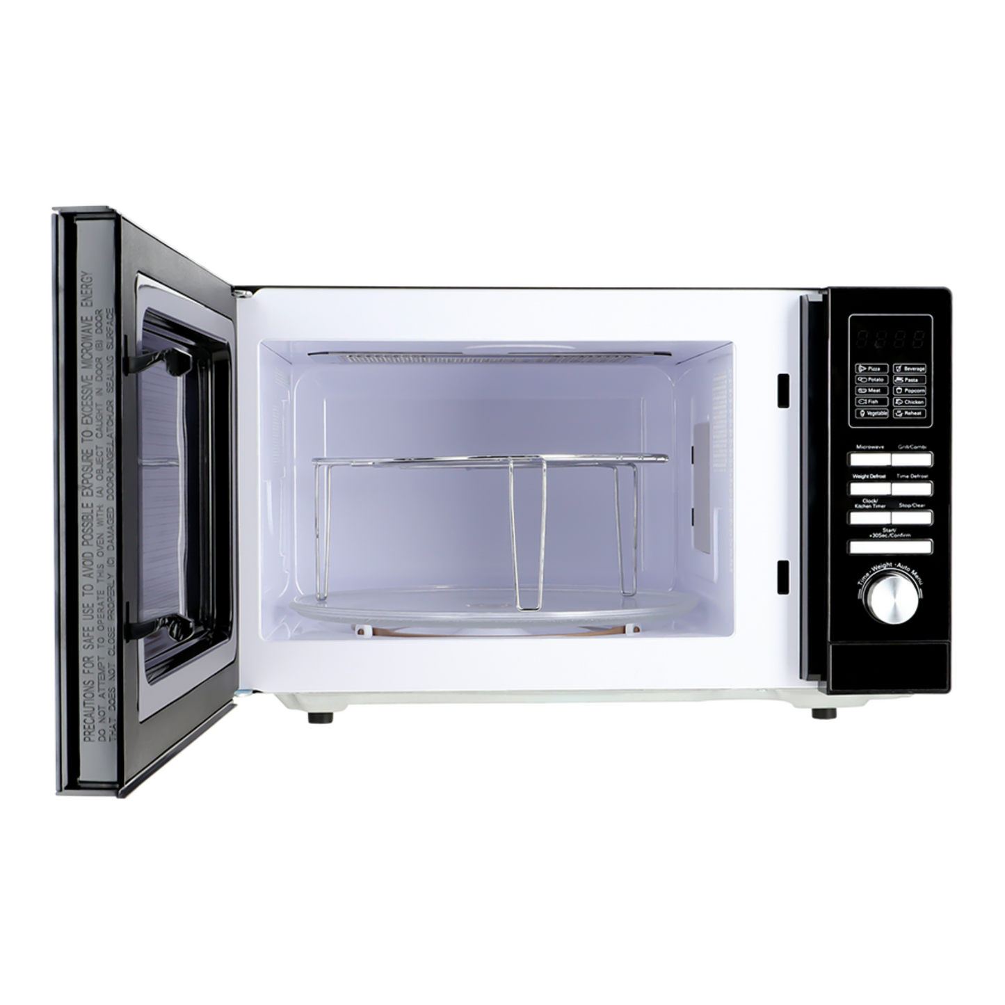 Dawlance 128 G 28 Liters Black Grilling Microwave Oven - 1 year warranty - best for weddings and jahiz package