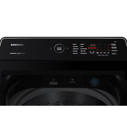 Samsung WA21CK6745BVRT Top Load Washer with Ecobubble™  | 21 Kg | Black