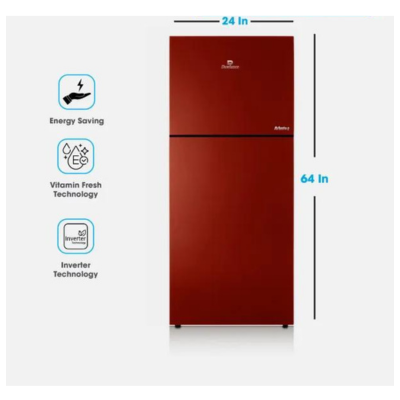 Dawlance 9178 LF Avante+ 14 Cubic Feet Refrigerator Energy Class A++, Inverter Technology | 12 Years Warranty