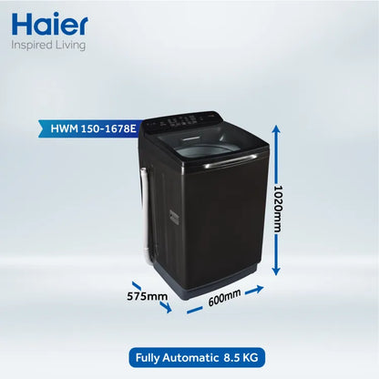 Haier 150-1678 Fully Automatic-Top Load Washing Machine | 15 Kg | 10 Years Brand Warranty