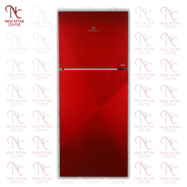 Dawlance 9178 Acce Coral Red Double Door Refrigerator
