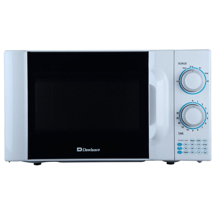 Dawlance MD‑4 20L microwave oven white and black
