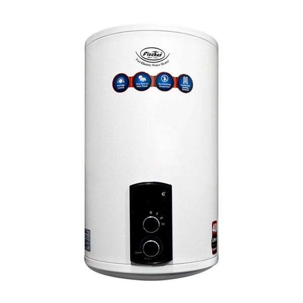 Fischer 40 Liter Eco Watt Series Electric Water Geyser | Wattage Control & Temperature Control