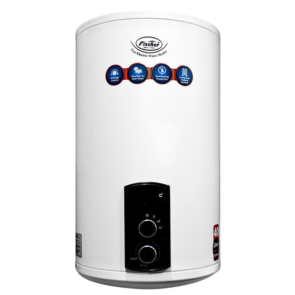 Fischer 60 Liter Eco Watt Series Electric Water Geyser | Wattage Control & Temperature Control