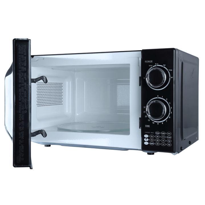 Front view of Dawlance MD‑4 microwave oven showing control knobs