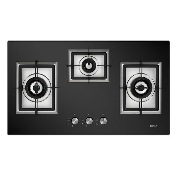 Fotile 86309 GAS HOB 3 EPS BURNERS GLASS TOP