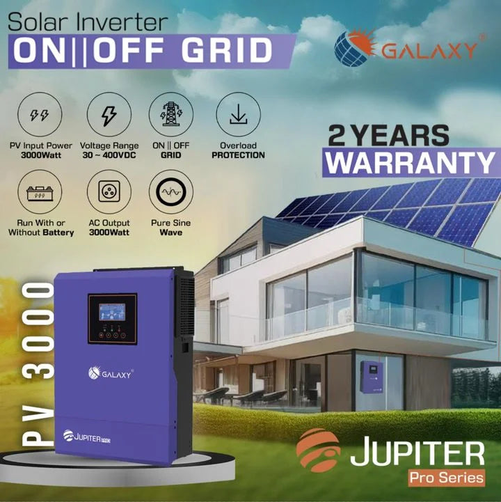 GALAXY Solar Inverter Jupiter Pro PV3000 Series - Best Solar Inverter