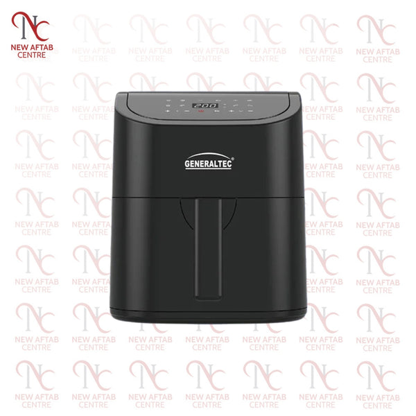 Generaltec Digital Air Fryer GKA05BAF 4.5L Black Front View