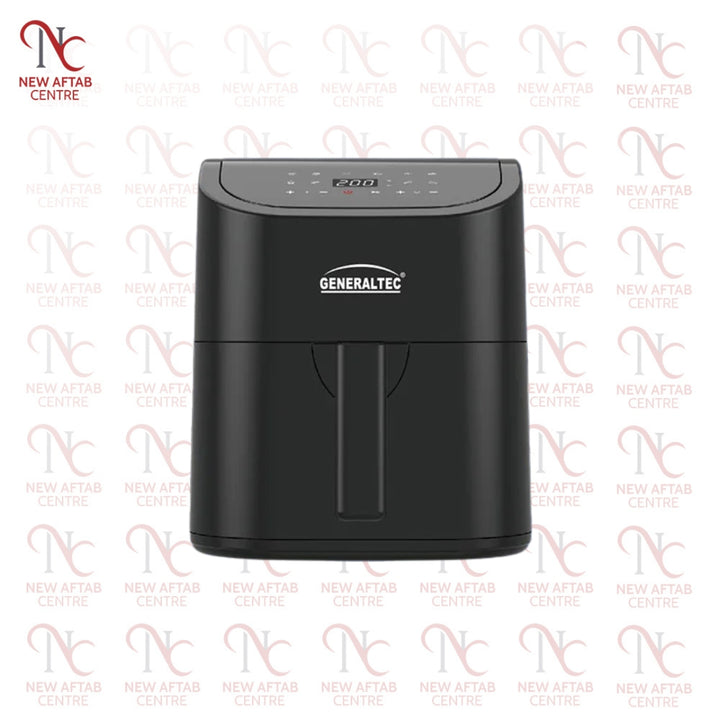 Generaltec Digital Air Fryer GKA05BAF 4.5L Black Front View