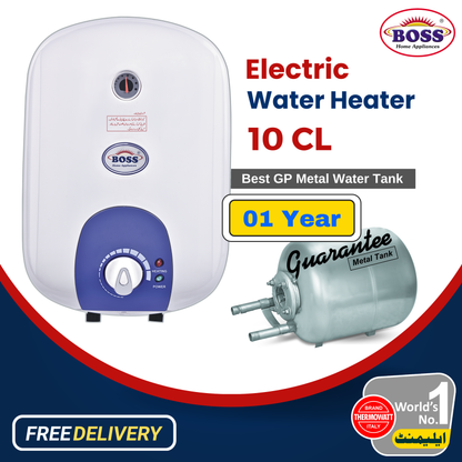 Boss K.E-SIE-10CL Supreme Electric Water Geyser 10Liter.