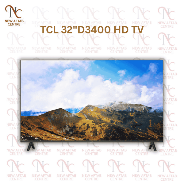 TCL 32D3400 HD TV. Enjoy crystal-clear visuals