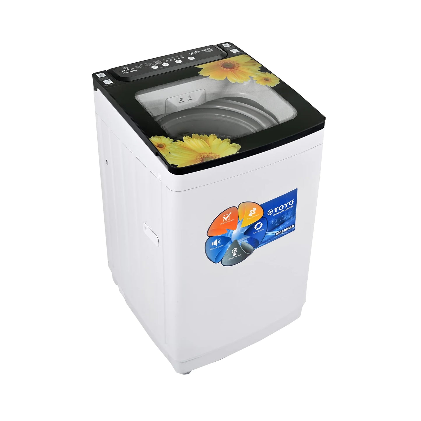 TOYO 9 Kg TMA-9000  Top Load Automatic Washing machine | up-to 10 years warranty | buy original from new aftab center