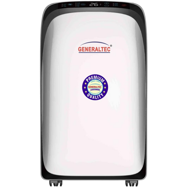 Generaltec GPAC12-N 1 Ton 12000BTU Portable Air Conditioner | R410a | Turbo Cooling and Energy Efficient.
