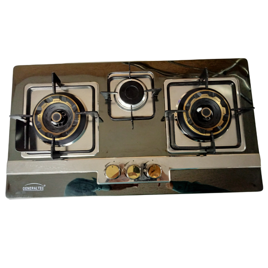 General Tec Glass Hob 71306 | 3 Burner