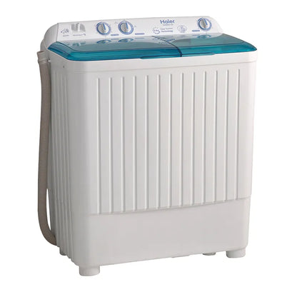 Haier 80-AS Twin Tub | Semi Automatic | 8kg | 10 Years Warranty | Available at the Best Rate