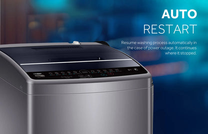 Haier 80-1269 Fully Automatic-Top Loading Washing | 8 kg | 10 Years Warranty | Authorized Haier partner