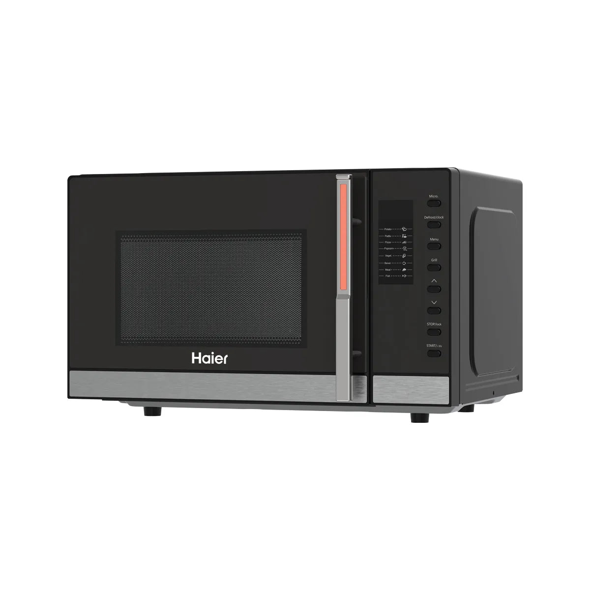 Haier HMW-23200 23 Liters Grill Series Microwave Oven 1300 Watts Grill Power, Intelligent Chef with Auto Menu