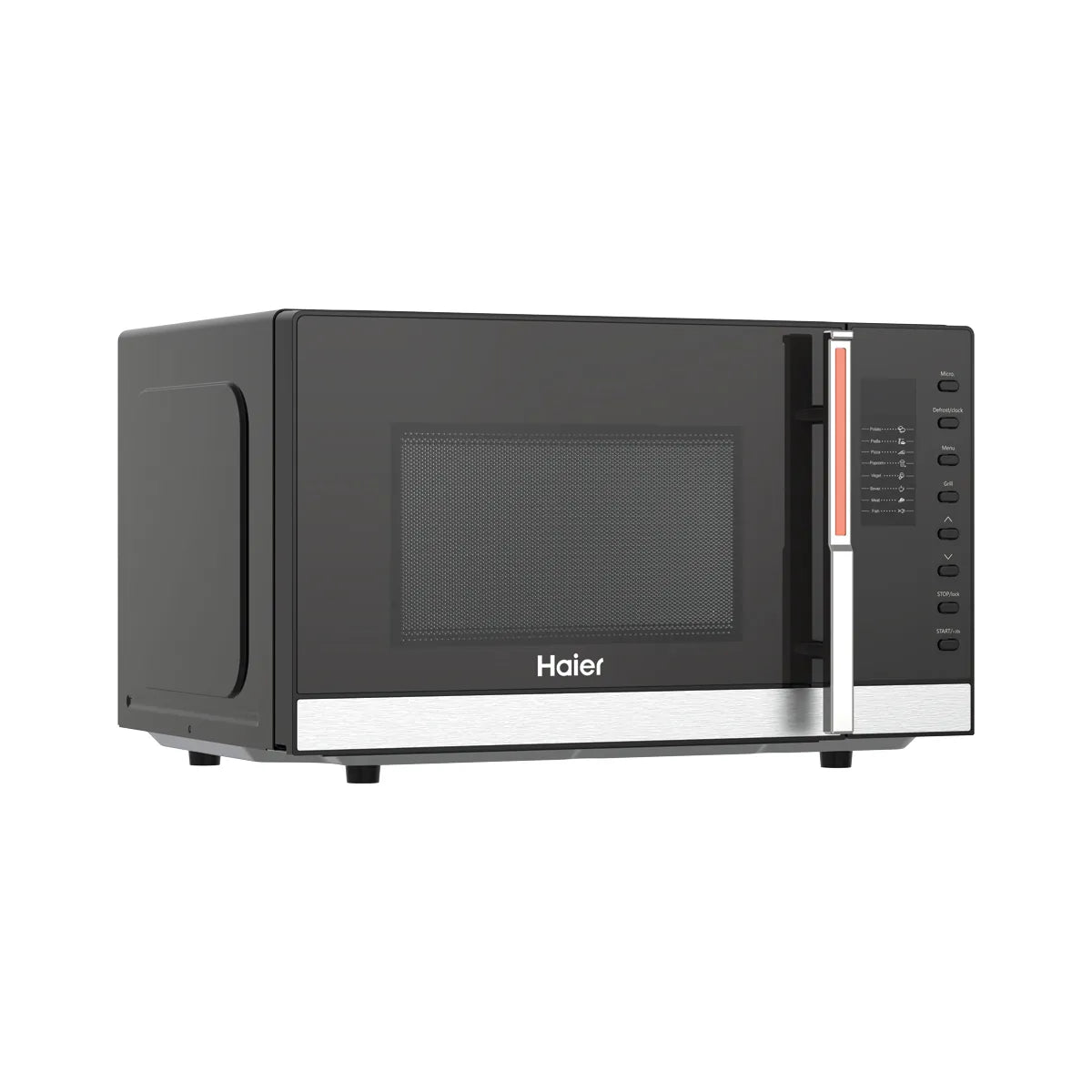 Haier HMW-23200 23 Liters Grill Series Microwave Oven 1300 Watts Grill Power, Intelligent Chef with Auto Menu