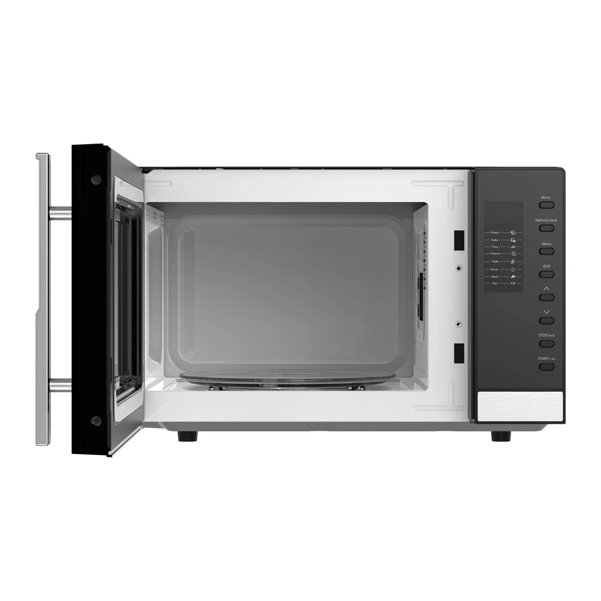 Haier HMW-23200 23 Liters Grill Series Microwave Oven 1300 Watts Grill Power, Intelligent Chef with Auto Menu