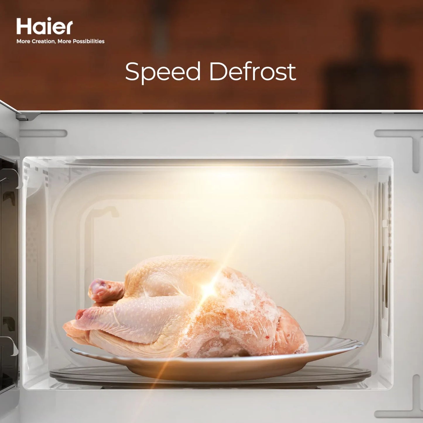 Haier Microwave Oven HMW-20MWS SOLO SERIES - 2 Years Warranty.