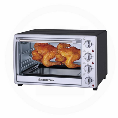 WestPoint WF-4800RKC Convection Rotisserie Oven with Kebab Grill  Roasting, Toasting and Baking, 2200 Watts