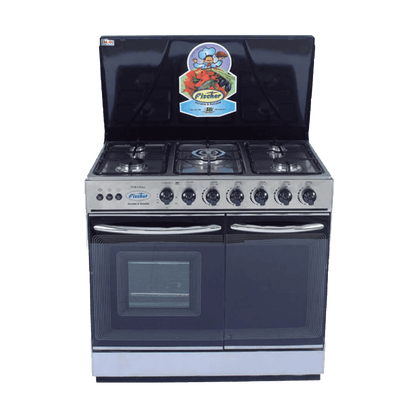 Fischer Cooking Range 5 Burner Plus Pizza Baker